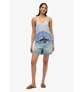 Superdry Cami vintage bleu