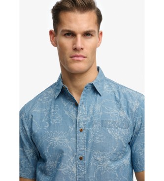 Superdry Camisa azul Vintage Loom