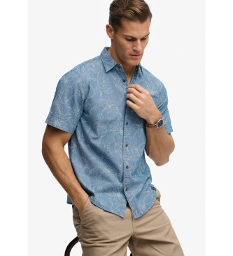 Superdry Camisa azul Vintage Loom