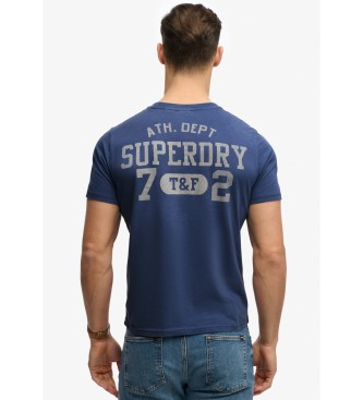 Superdry Vintage-Taschen-T-Shirt navy