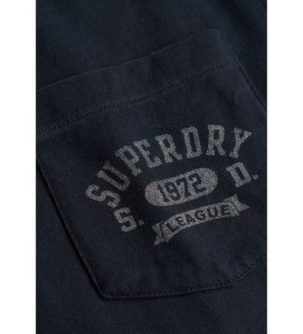 Superdry Majica Vintage Prep Navy