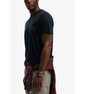 Superdry Majica Vintage Prep Navy