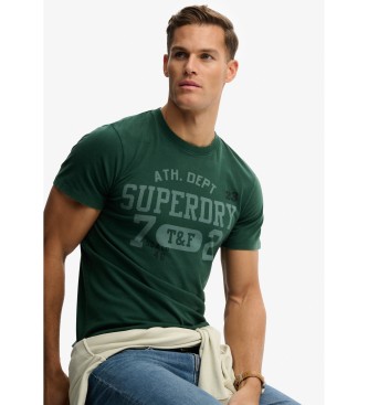 Superdry Vintage Prep T-shirt gr�n