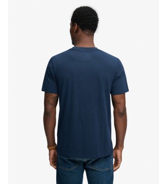 Superdry Camiseta Vintage Relaxed marino