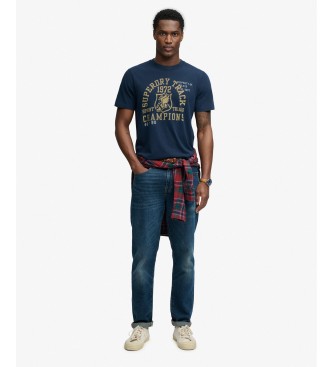 Superdry Camiseta Vintage Relaxed marino