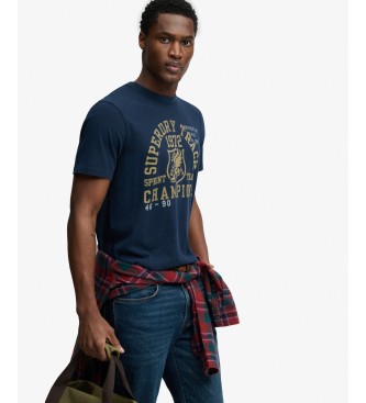 Superdry Camiseta Vintage Relaxed marino