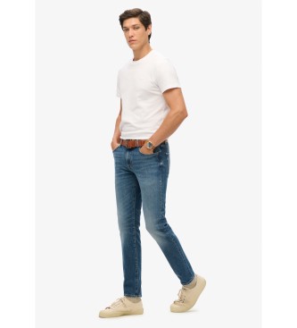 Superdry Vintage Slim Jeans blauw
