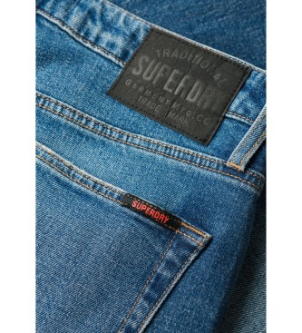 Superdry Vintage Slim Jeans blauw