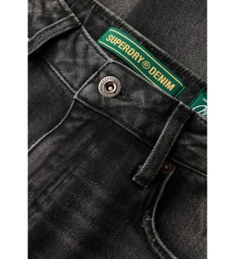 Superdry Vintage Slim Jeans zwart