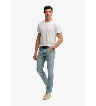 Superdry Vintage Slim Straight Jeans w kolorze niebieskim