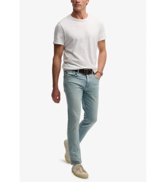 Superdry Vintage Slim Straight Jeans w kolorze niebieskim
