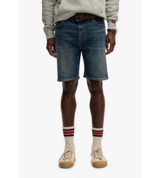 Superdry Vintage Straight Shorts blue