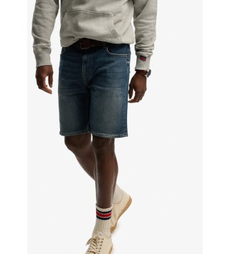 Superdry Vintage Straight Shorts blue