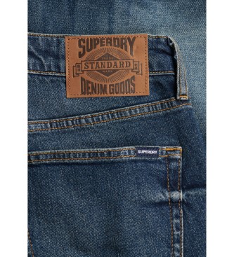 Superdry Vintage Straight Shorts blue
