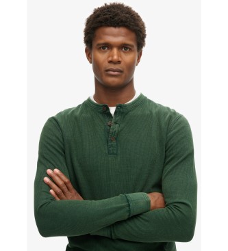 Superdry T-shirt vert textur vintage