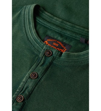 Superdry T-shirt vert textur vintage