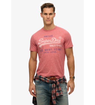Superdry Classic Relaxed T-shirt red
