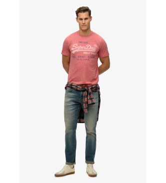 Superdry Classic Relaxed T-shirt red