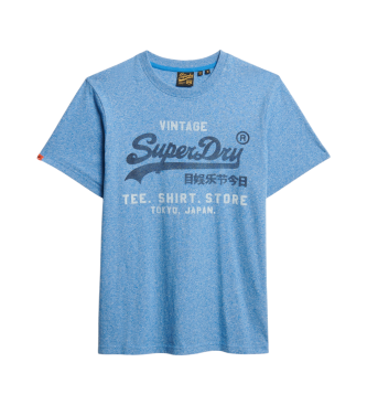 Superdry Maglietta classica rilassata Vl blu