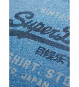 Superdry Maglietta classica rilassata Vl blu