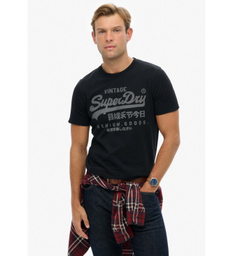 Superdry Camiseta Vintage Logo Classic marino