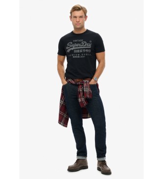 Superdry T-shirt Classic navy