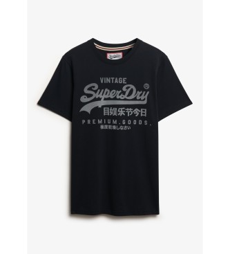 Superdry T-shirt Classic navy