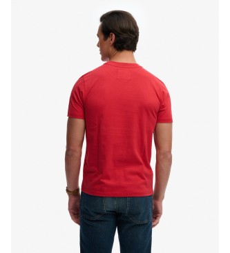Superdry T-shirt rossa classica