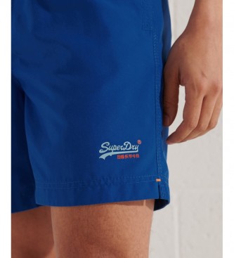 Superdry Waterpolo blue swimsuit