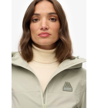Superdry Waterproof Jacket N4X green