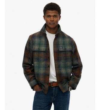 Superdry Miller grnes Hemd