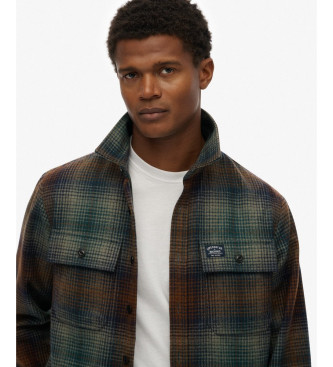 Superdry Miller grnes Hemd