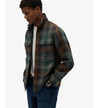 Superdry Miller grnes Hemd
