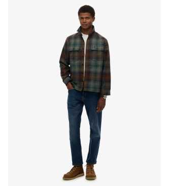 Superdry Miller grnes Hemd