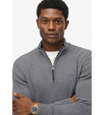 Superdry Pullover Wol grijs