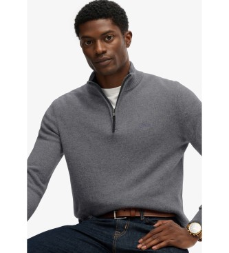 Superdry Pullover Wol grijs