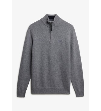 Superdry Pullover Wol grijs