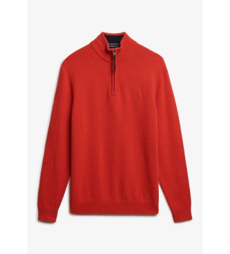 Superdry Pullover Wolle rot