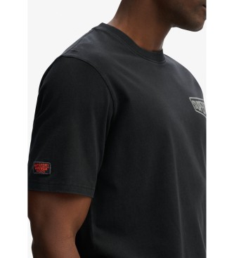 Superdry Work Tab Los T-shirt zwart