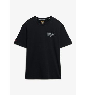 Superdry Work Tab Los T-shirt zwart