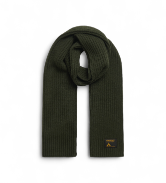Superdry Cachecol de trabalho verde