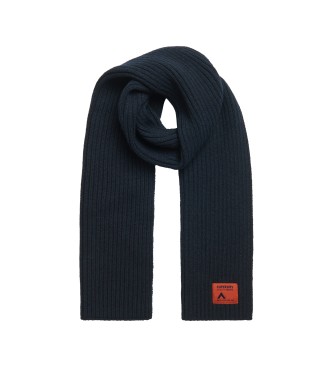 Superdry charpe tricote Workwear navy