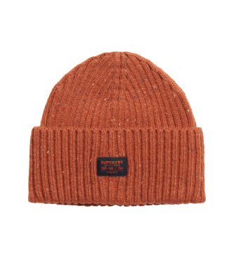 Superdry Bonnet tricot orange Nep Workwear