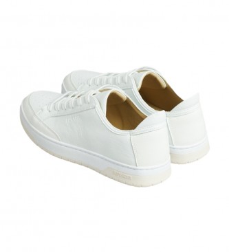 Superdry Sapatos de basquetebol de cano baixo veganos Vintage white