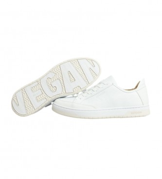 Superdry Vegan Low Top Basketball Shoes Vintage white