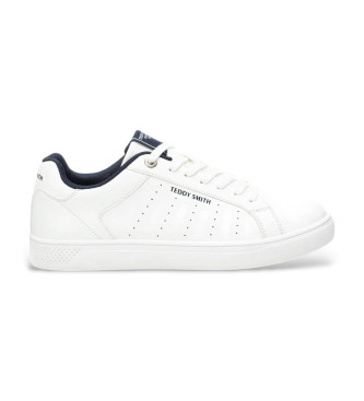 TEDDY SMITH Basic Turnschuhe wei, blau