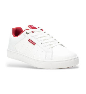 TEDDY SMITH Zapatillas bsicas blanco, rojo