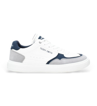 TEDDY SMITH Buty casual białe, niebieskie