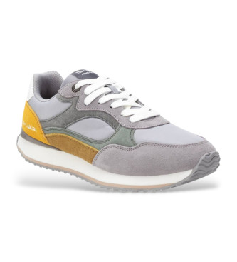 TEDDY SMITH Sneaker in camoscio grigio