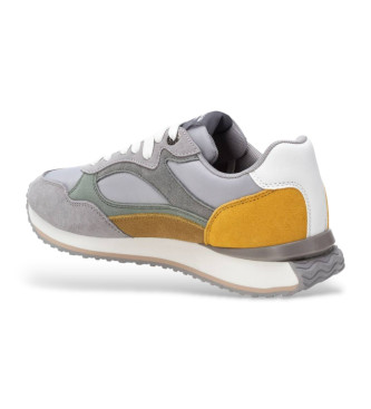 TEDDY SMITH Sneaker in camoscio grigio